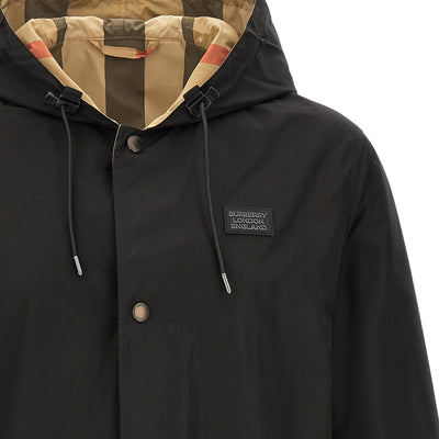 Burberry Elmhurst Hooded Reversible Jacket