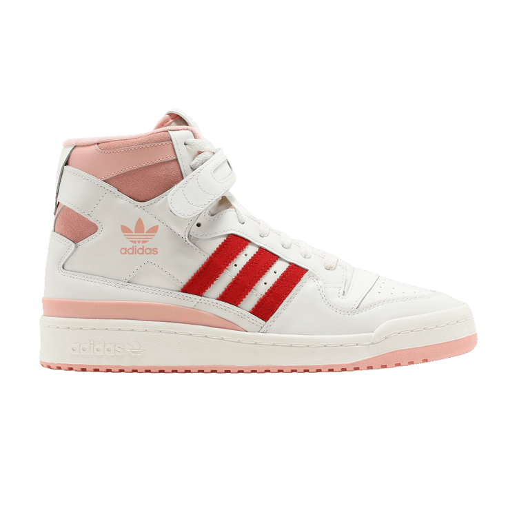 adidas Forum 84 Hi Off White Pink Red