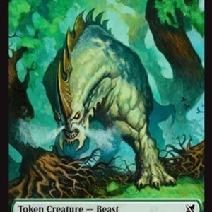 Beast Token (14) // Wurm Token (21) [Commander 2019 Tokens] [Non-Foil]