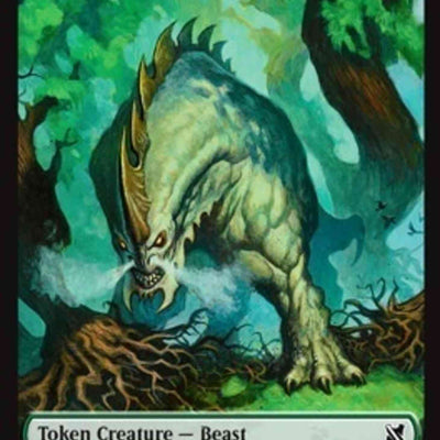 Beast Token (14) // Wurm Token (21) [Commander 2019 Tokens] [Non-Foil]