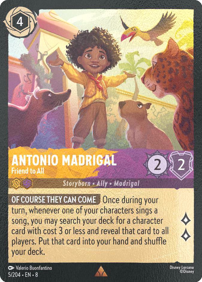 Antonio Madrigal - Friend to All - 5/204 [Reign of Jafar] [Cold Foil]