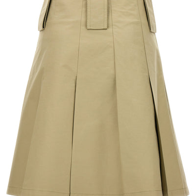 Burberry Pleated Skirt