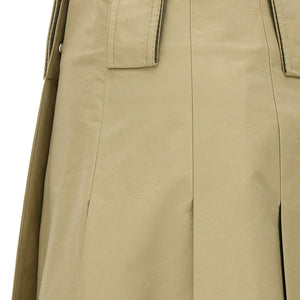 Burberry Pleated Skirt