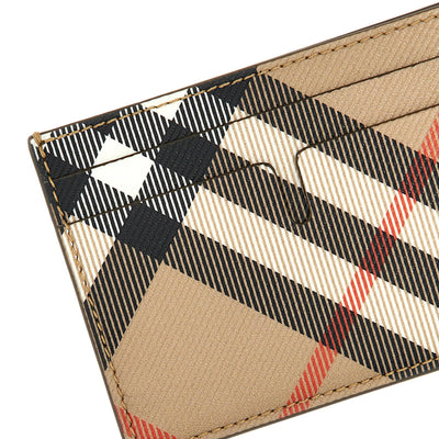Burberry Check Card Holder