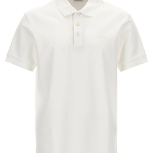 Burberry Logo Embroidery Polo Shirt