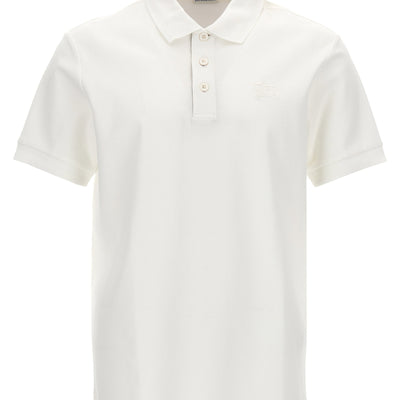 Burberry Logo Embroidery Polo Shirt