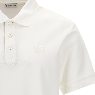 Burberry Logo Embroidery Polo Shirt