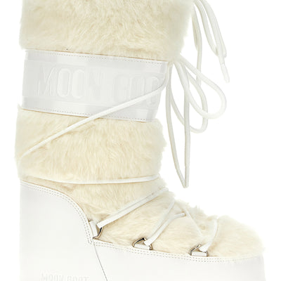 Moon Boot Icon Faux Fur Boots