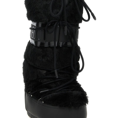 Moon Boot Icon Faux Fur Boots