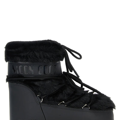 Moon Boot Ltrack Tube Faux Fur Ankle Boots