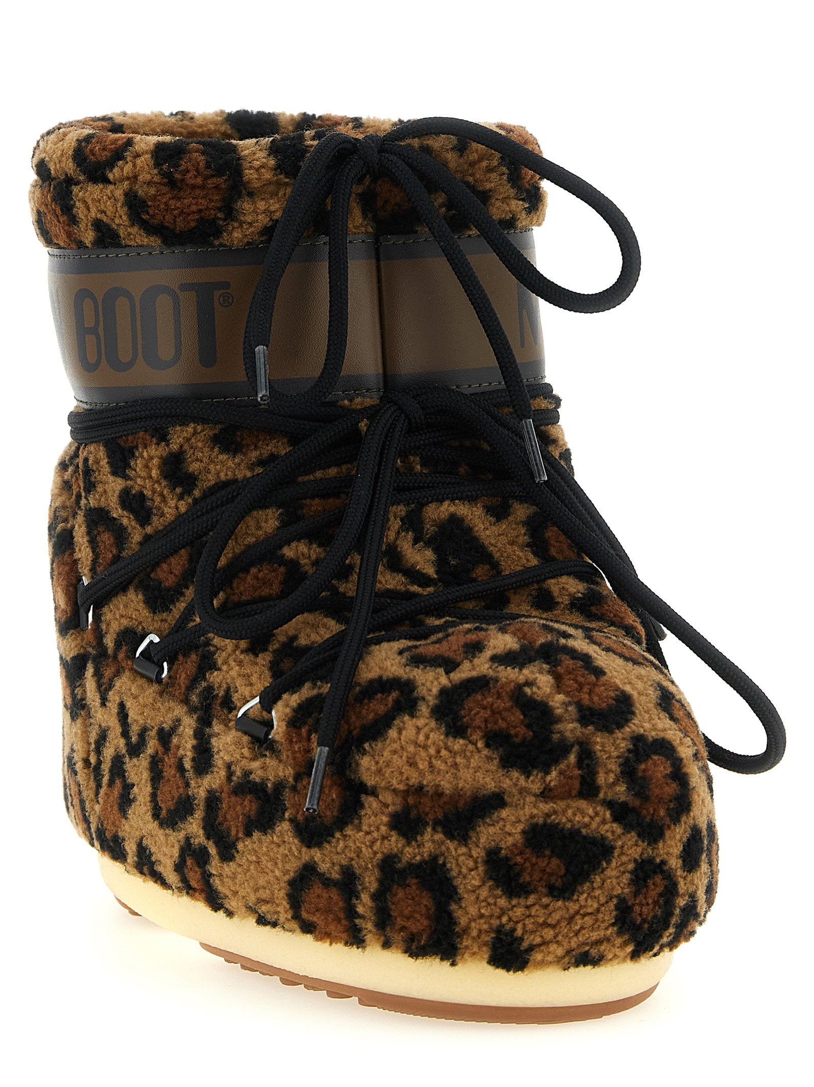 Moon Boot Animalier Icon Low Ankle Boots