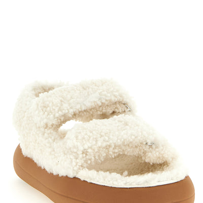 Moon Boot Shearling Sandals