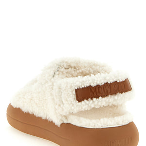 Moon Boot Shearling Sandals