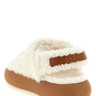 Moon Boot Shearling Sandals