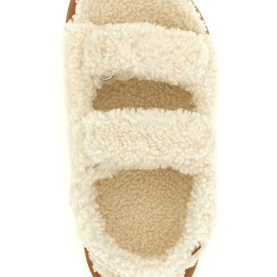 Moon Boot Shearling Sandals