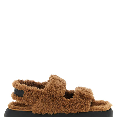 Moon Boot Shearling Sandals