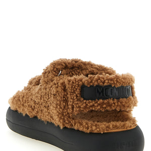 Moon Boot Shearling Sandals