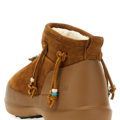 Moon Boot Luna Low Suede Beads Ankle Boots