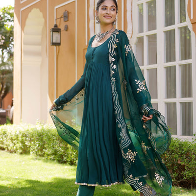 Odika Gotapatti Goergette Suit Set