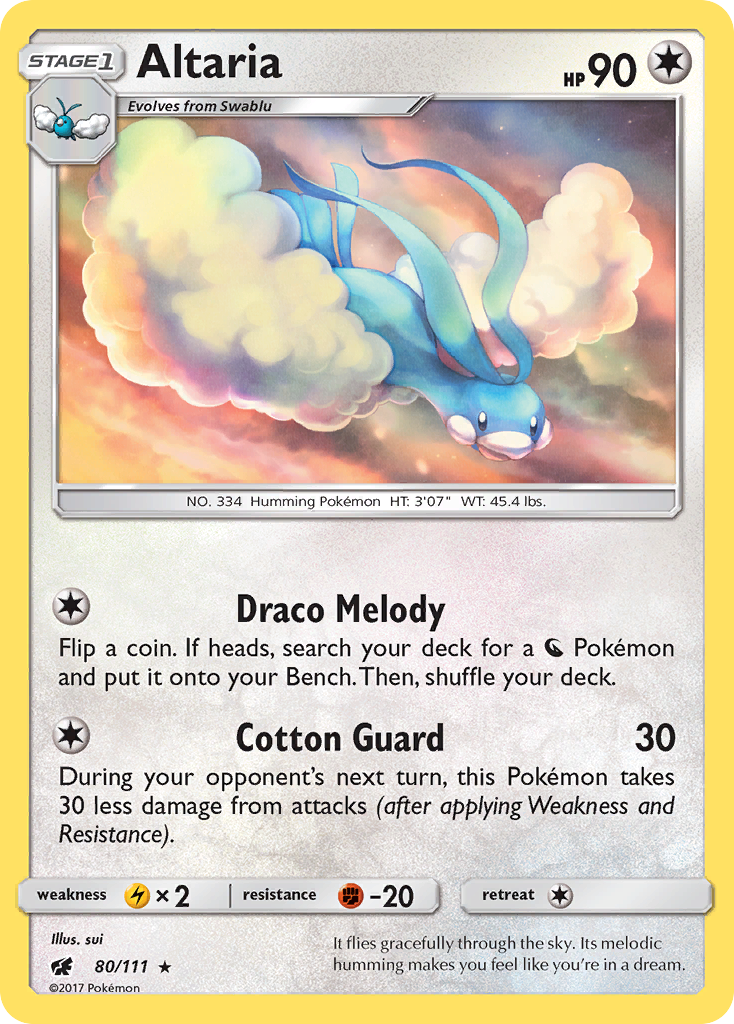 Altaria - 80/111 - Rare