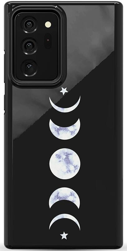 It's Just a Phase | Marble Moon Samsung Case