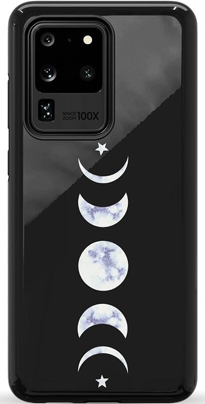 It's Just a Phase | Marble Moon Samsung Case