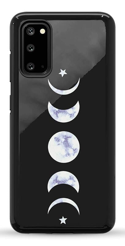 It's Just a Phase | Marble Moon Samsung Case