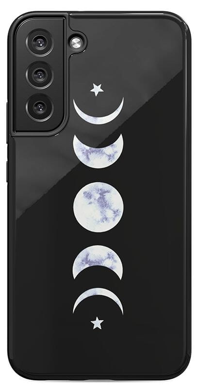 It's Just a Phase | Marble Moon Samsung Case