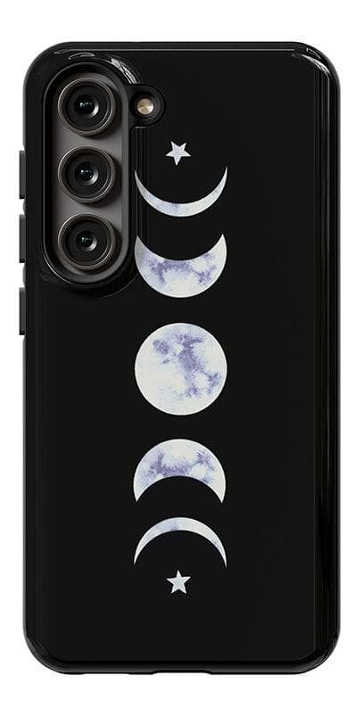 It's Just a Phase | Marble Moon Samsung Case
