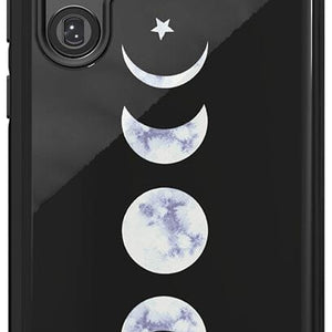 It's Just a Phase | Marble Moon Samsung Case