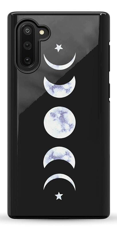 It's Just a Phase | Marble Moon Samsung Case