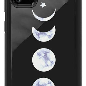 It's Just a Phase | Marble Moon Samsung Case