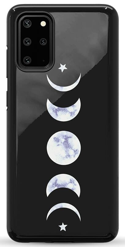 It's Just a Phase | Marble Moon Samsung Case