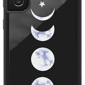 It's Just a Phase | Marble Moon Samsung Case
