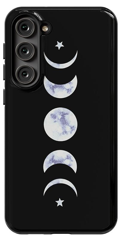 It's Just a Phase | Marble Moon Samsung Case