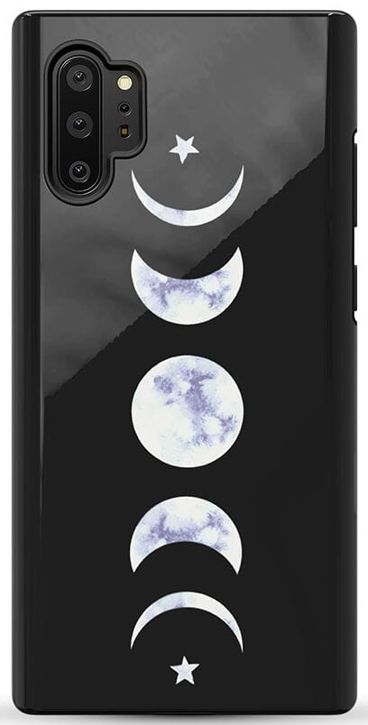 It's Just a Phase | Marble Moon Samsung Case