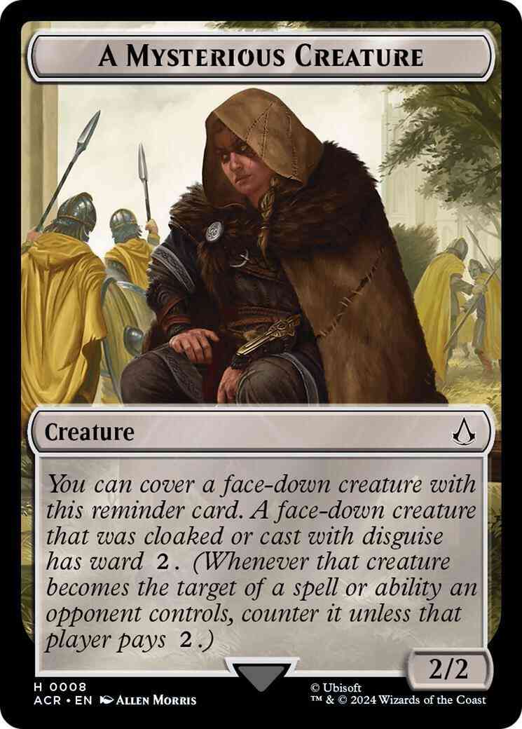 A Mysterious Creature Token [08] [Assassin's Creed: Tokens] [Non-Foil]