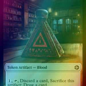 Blood Token (02) // Mercenary Token (10) [The Big Score: Tokens] [Foil]