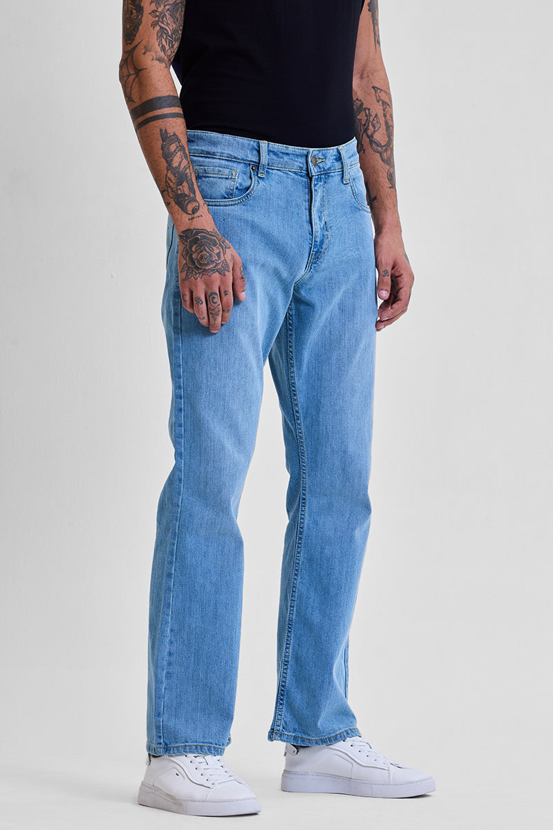 Light Blue Bootcut Jeans