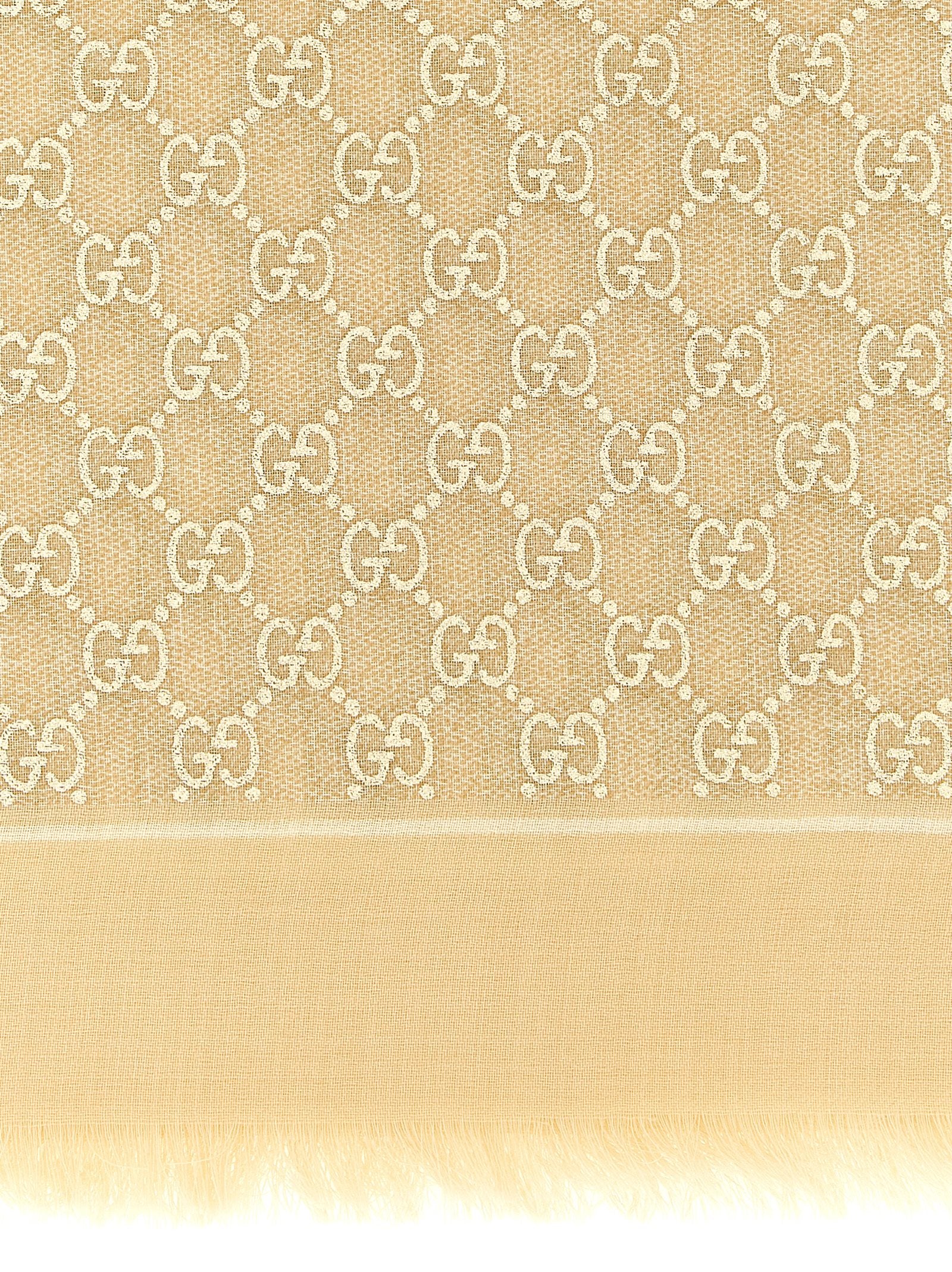 Gucci Gg Lamé Shawl