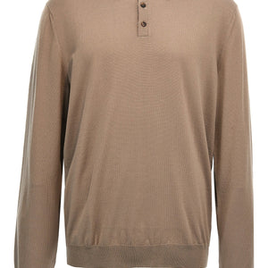 Zanone Wool Polo Shirt
