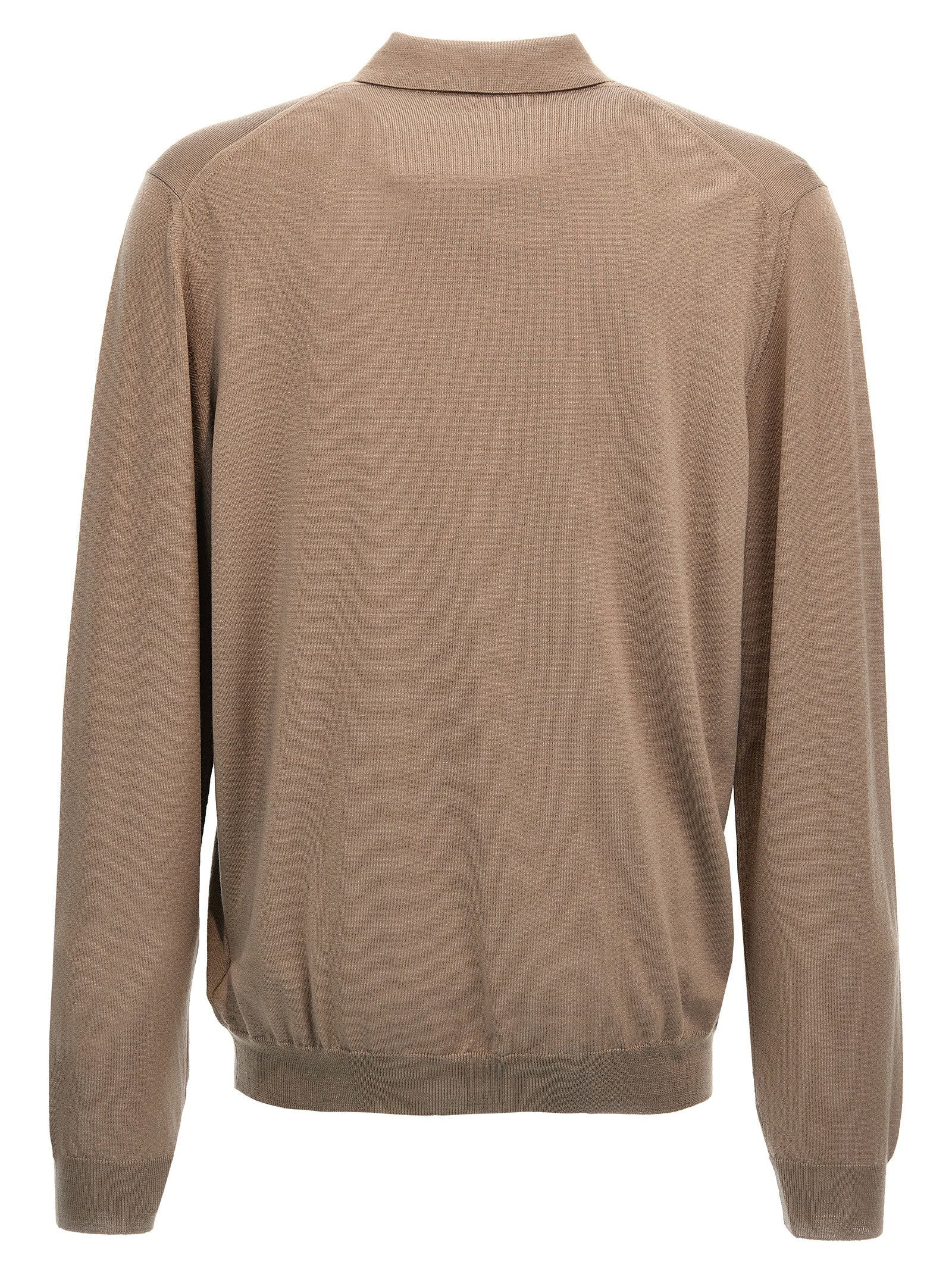 Zanone Wool Polo Shirt