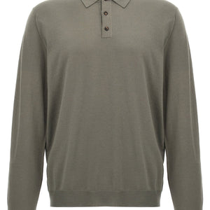 Zanone Wool Polo Shirt