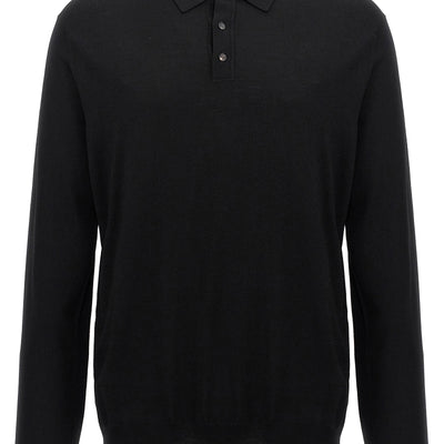 Zanone Wool Polo Shirt