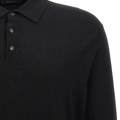 Zanone Wool Polo Shirt