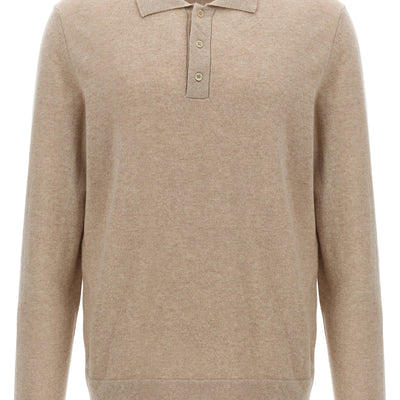 Zanone Cashmere Wool Polo Shirt