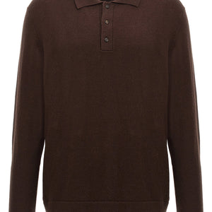 Zanone Cashmere Wool Polo Shirt