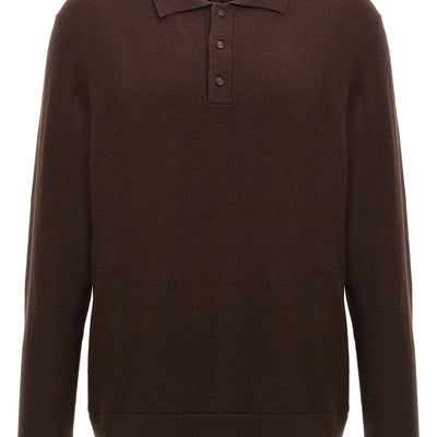 Zanone Cashmere Wool Polo Shirt