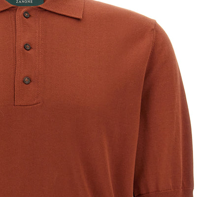 Zanone Cotton Polo Shirt