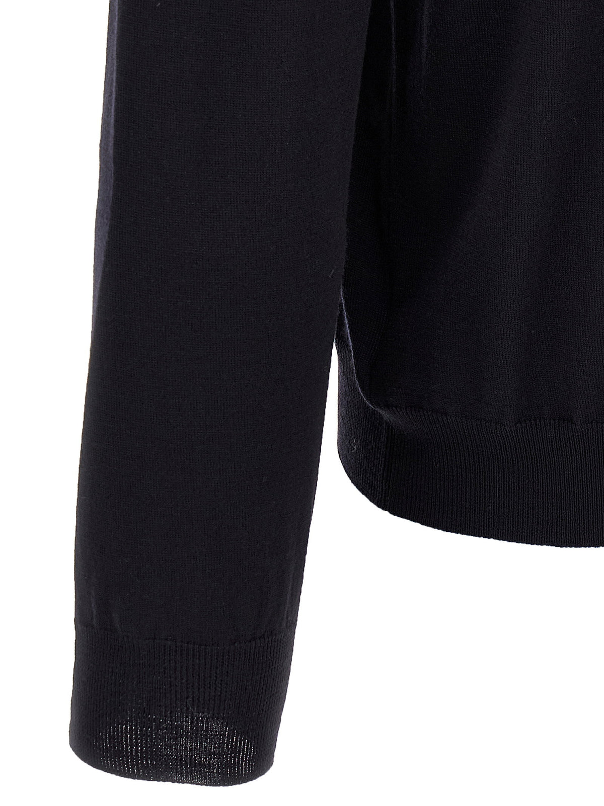 Zanone Wool Turtleneck Sweater